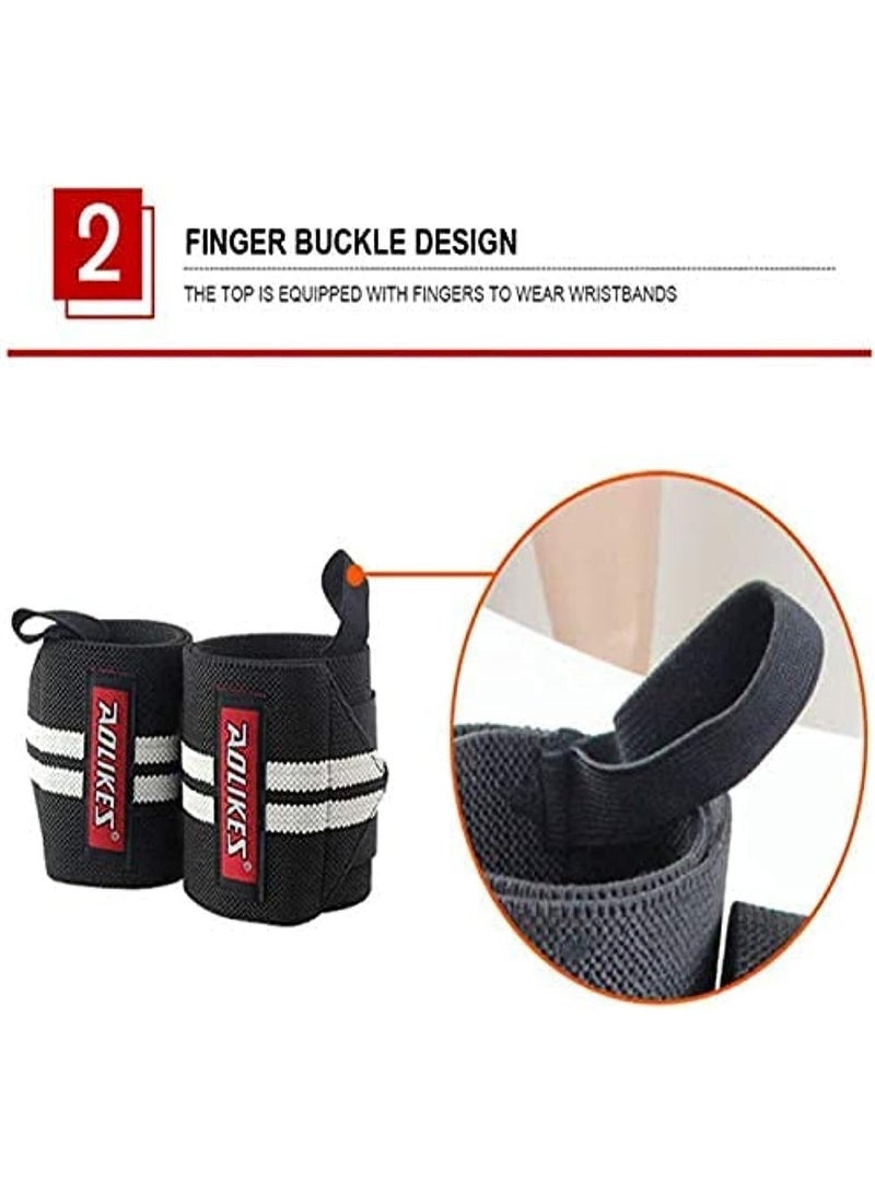 زوج واحد من حلقات دعم الإبهام لرفع الأثقال والتدريب المتقاطع في الصالات الرياضية للرجال والنساء - Image 3